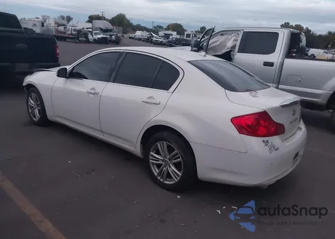 2012 Infiniti G37X from USA, damaged, VIN JN1CV6AR2CM673662